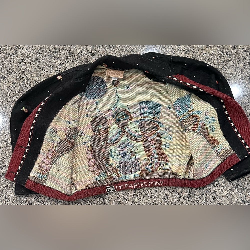 ✨VTG✨ Painted Pony Sweater Christmas Santa
Snowman Tapestry Jacket Med 🎅🏼☃️🎄 - Picture 10 of 15